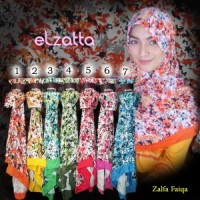Jual Kerudung Jilbab Instan Bergo Zalfa Faiqa Elzatta Murah