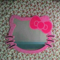 Jual cermin kaca rias hello kitty HK Murah