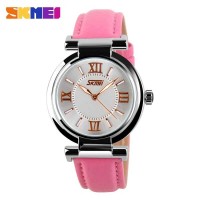 Jual Jam Tangan Wanita kece Original SKMEI Water Resistant merah Murah