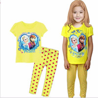 Jual PAJAMAS CALUBY FROZEN YELLOW Murah