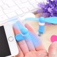 Jual Kipas Angin Mini Portable Fan OTG Android Smartphone Micro USB DINGIN Murah