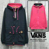Jaket MW| Jaket Bolak Balik Wanita Vans