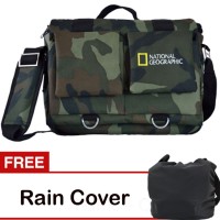 Jual Tas Kamera National Geographic Army Seri B Free Rain Cover Murah