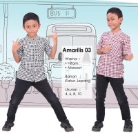AMARILIS 03 KOKO ANAK QIRANI FRESH 2017/Baju Muslim Anak