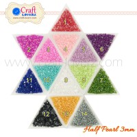 Jual Half Pearl 3 mm Murah