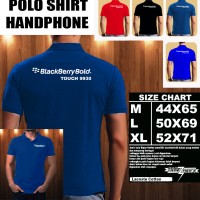 Polo Shirt Gadget/Hp Blackberry Bold Touch 9930 FONT/Kaos Kerah/Baju