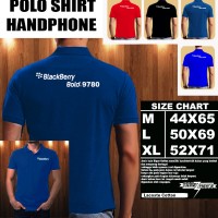 Polo Shirt Gadget/Hp Blackberry Bold 9780 FONT/Kaos Kerah/Baju Kerah