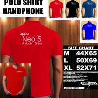 Polo Shirt Gadget/Hp OPPO NEO 5 LOGO Font/Kaos Kerah/Baju Kerah/Tshirt