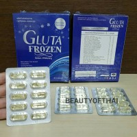 Jual GLUTA FROZEN GENIUS WHITENING DIJAMIN ORIGINAL 100% Murah