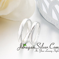 Jual Cincin Couple, Pasangan, Perak, Palladium, Emas, Nikah, Kawin 714 Murah