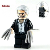 Jual Logan Old Minifigure Super Heroes X-Men Marvel Lego Custom KW Murah