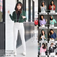 Jual JAKET CROP HOODIE Murah