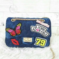 Tas Branded CHANEL JEANS - Butterfly