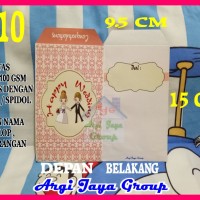 Jual ANGPAO WEDDING/AMPLOP/NIKAHAN/SUMBANGAN NOMER 10 - 15 CM x 9.5 CM Murah