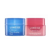 Jual LANEIGE Sleeping Care Kit (Water Sleeping Mask + Lip Sleeping Mask) Murah