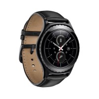 Samsung Galaxy Gear S2 Classic Leather Ceramic Smartwatch - Black