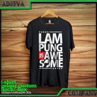 kaos/tshirt/kaos gildan/sablon/polyflex/lampung/custom/distro