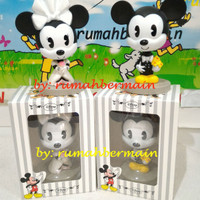 Best Deal Boneka PER Hiasan Aksesoris Dashboard Mobil MICKEY MINNIE We