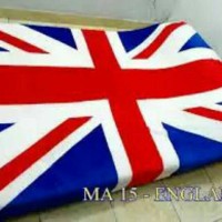 Jual selimut bulu karakter england flag Murah