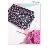 Celana Tidur Pendek Piyama Wanita Baju Couple Dewasa Daster Katun Rose
