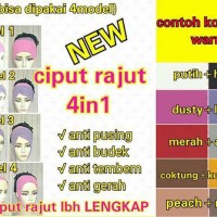 Jual ciput rajut anti nyeri Murah