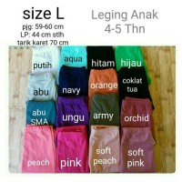 Jual Legging anak polos size L | Legging anak murah Murah