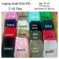 Jual Legging anak polos CALLYSTA size XXL | Legging anak murah Murah
