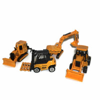 AHS Diecast (Miniatur) Alat Berat Isi 4 / Mainan Mobil Pajangan Constr