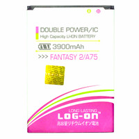 Jual Log On Battery Baterai Double Power Mito Fantasy2 A75 - 3900mah Murah