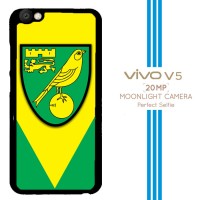 Norwich City Football Club A0089 Casing Premium Vivo V5 Custom Case