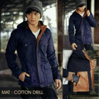 Jual JAKET PARKA DRILL COTTON SUPER PREMIUM Murah