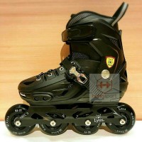 Jual sepatu roda lynx bm138 black on black Murah
