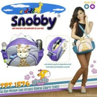 Jual Diaper bag/Tas bayi snobby medium boneka girrafe TPT 1576 Murah