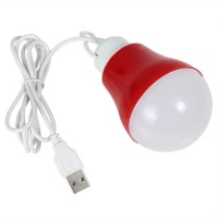Jual Mini LED Bulb with USB Cable / USB Bohlam Lamp Light / Lampu Kabel LED Murah
