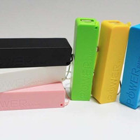 Jual Powerbank Candy 2600mah Warna Warni Surabaya Murah