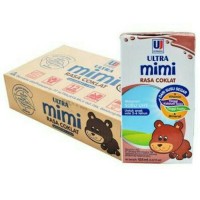 Jual Susu Ultra Mimi Chocolate 125 ml x 40 kotak - coklat Murah