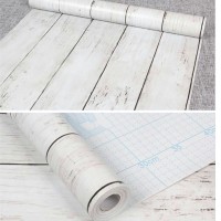 Jual 455 WALLPAPER STICKER DINDING MURAH, KAYU PUTIH, VINTAGE Murah