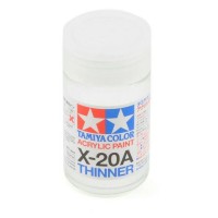 Tamiya #81030 Acrylic Thinner 46ml X-20A