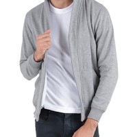 Jual Jaket/Hoodie Pria HLPLS JAKET BLAZER FLEECE Abu Muda. Allsize. Fleece Murah