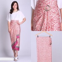 Jual Rok Batik Kain Lilit Cendol Pink Murah