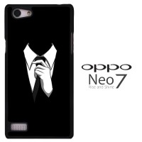 Anonymous Black Suite 0221 Casing for Oppo Neo 7 | A33 Hardcase 2D