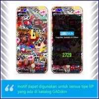 Garskin HP gambar JDM Vertex Series stiker