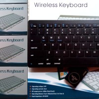 Jual Bluetooth Wireless Keyboard for Mac iOS Android Tablet PC Murah