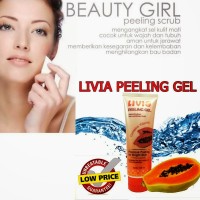 Jual LIVIA PEELING GEL PEMBERSIH DAKI [PEELING GEL LIVIA PEM Murah