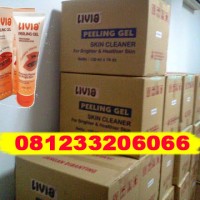 Jual Peeling gel livia [cream pembersih daki, cream Pembersi Murah
