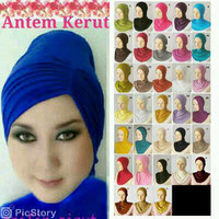 Jual Ciput Ninja Antem Kerut Model Terbaru Murah