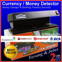 Jual Alat Pendeteksi Uang Kertas - Money Detector TK-2028 Murah