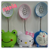 Jual lampu belajar /meja baca Led karakter doraemon hello kitty Keropi Murah