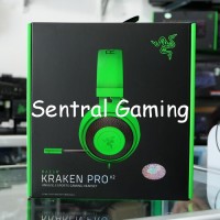 Jual Razer Kraken Pro V2 Green Gaming Headset PC Xbox One PS4 Hijau Murah