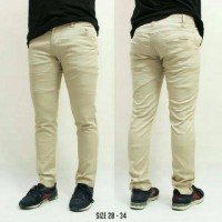 Jual Celana Chino cream cerah 85 / jeans / jogger Murah